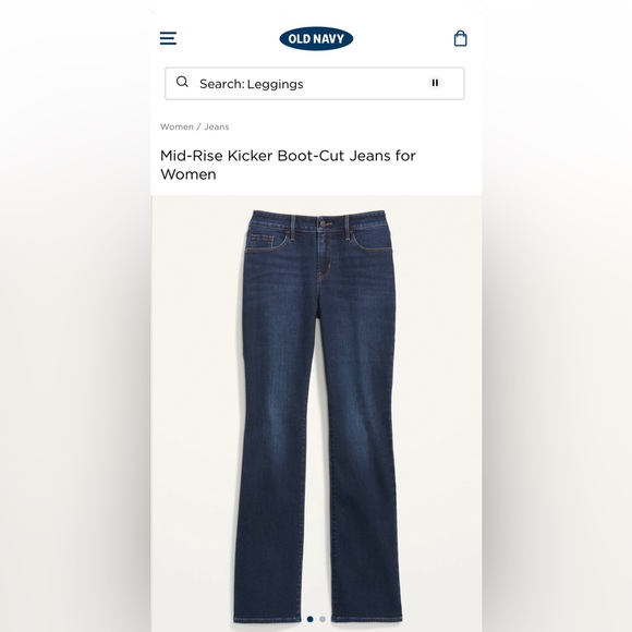 Old Navy Midrise Bootcut jeans - Picture 2 of 6